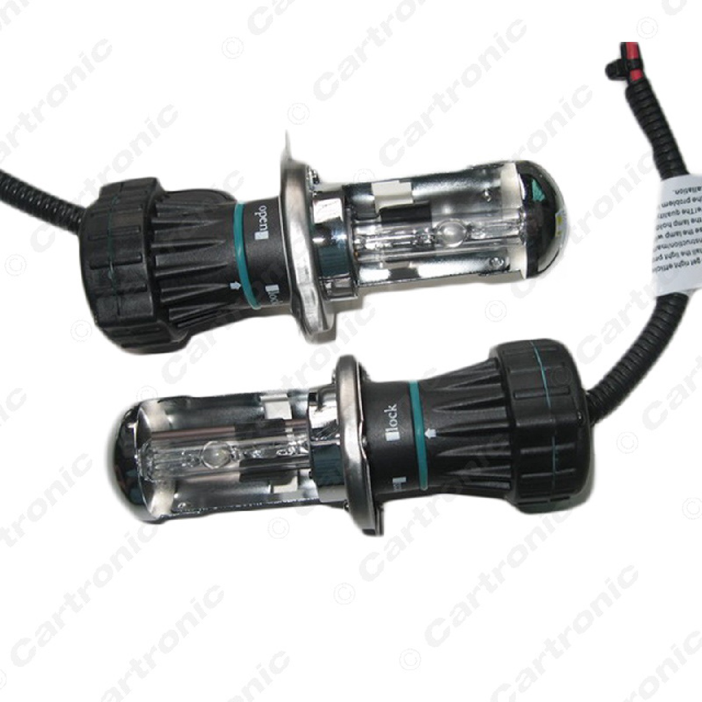 HID汽车改装大灯55WH4/9003/HB2汽车远近光灯+线组HID灯泡