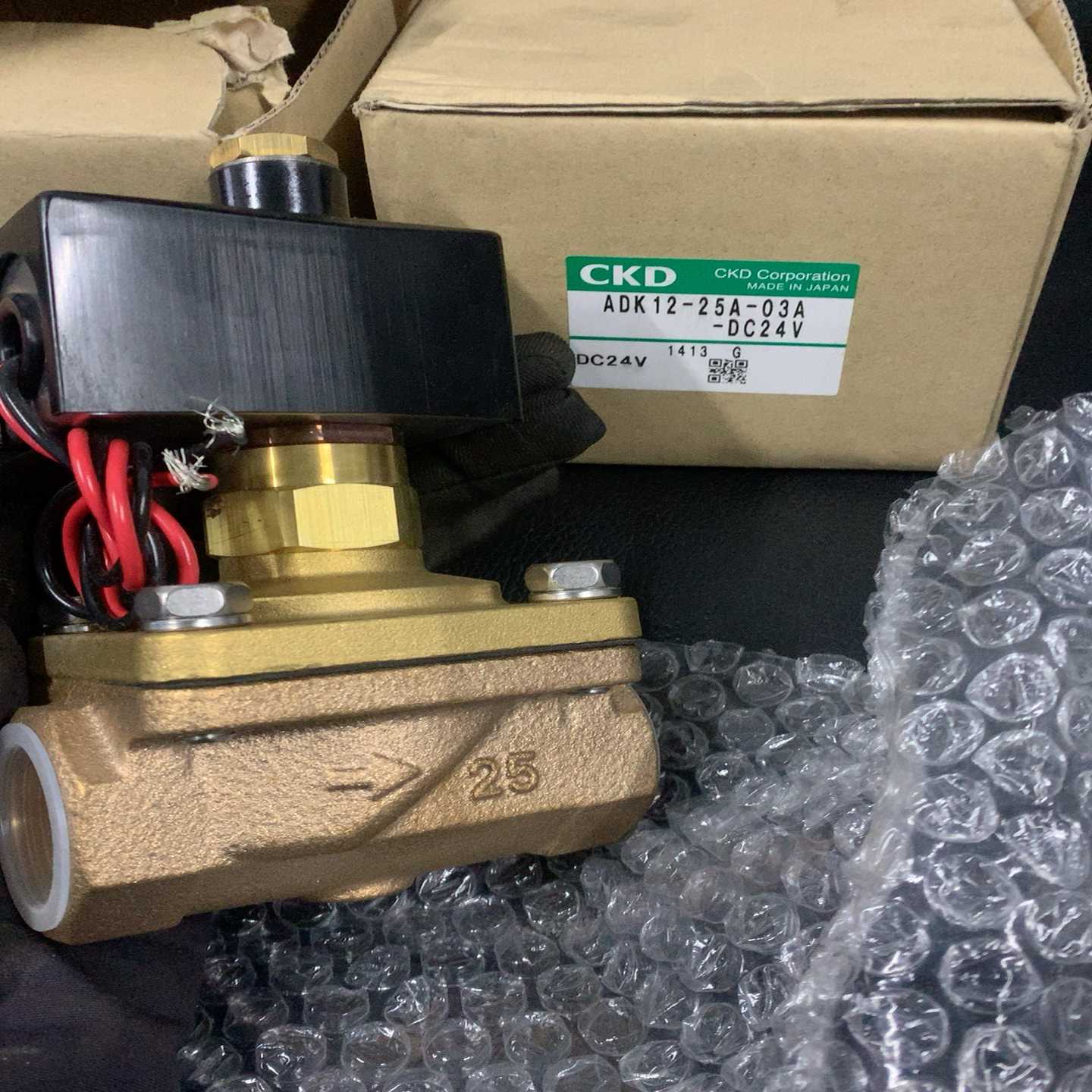 CKD常开电磁阀ADK12-25A-03A（DC24V）全新议价