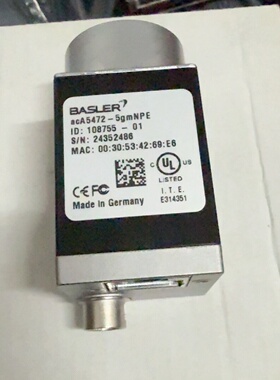 巴斯勒工业相机，型号acA5472-5gmNPE，德国原装，-议价
