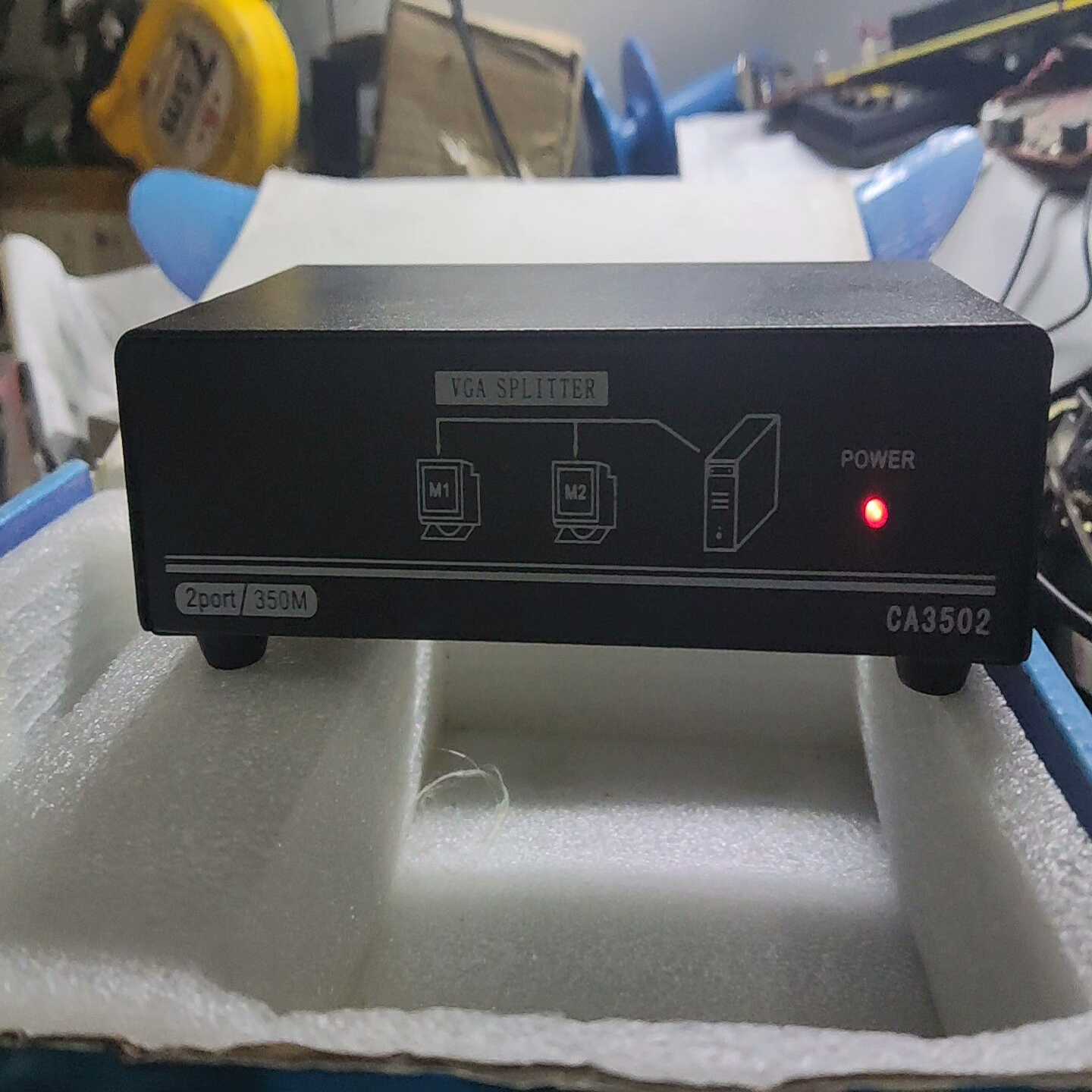 议价V分配器，:502，1进2出，全新，1台，功能