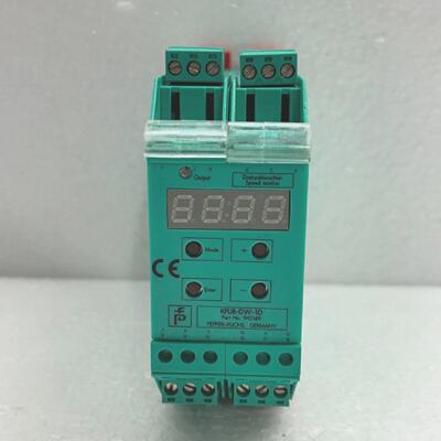 Pepperlfuchs KFU8DW1.D Rotation Vitesse Moniteur Entirement