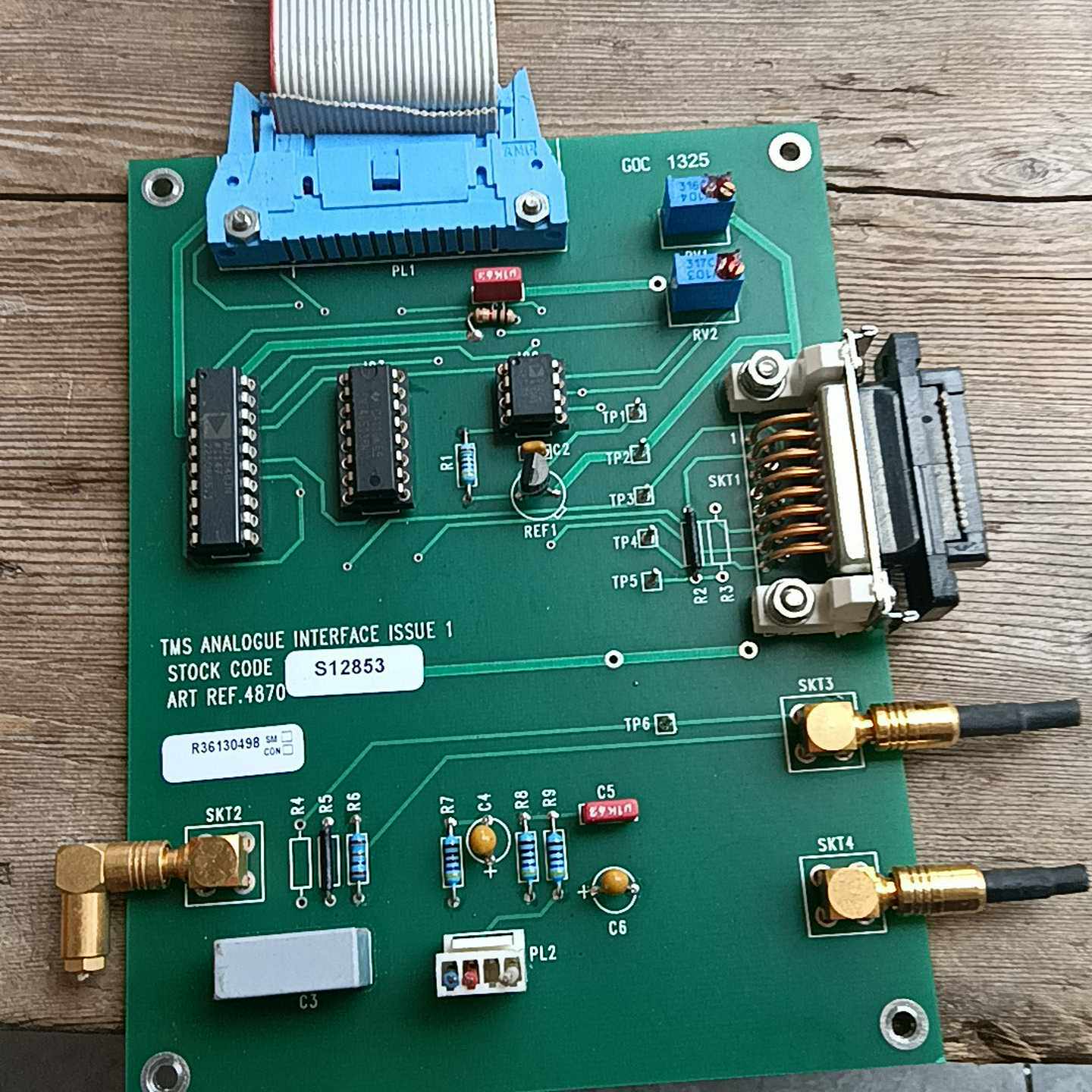 出AMAT0100-02955型号的电子测试卡，绿色PCB设--议价商品