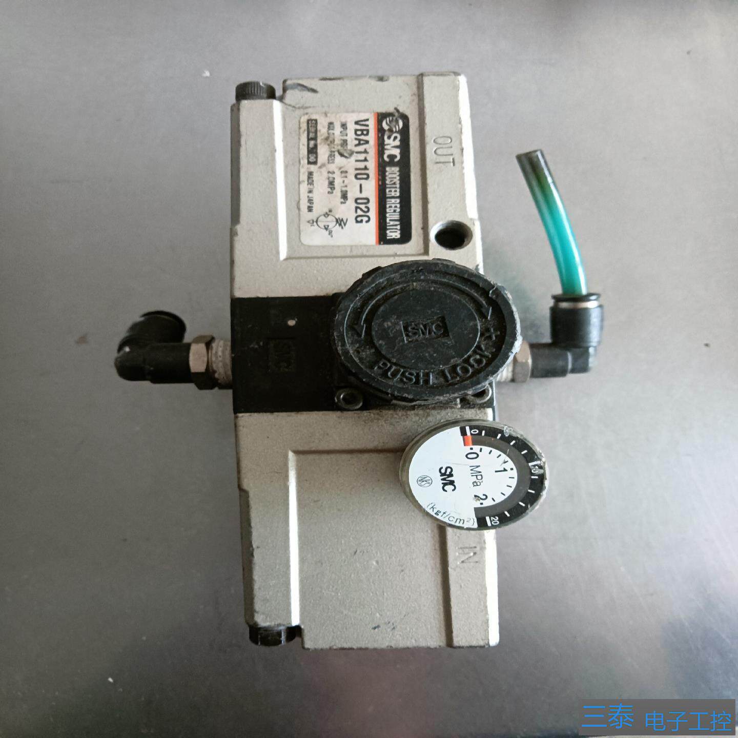 SMC增压阀VBA1110-02G成色如图实物拍摄有需，议价