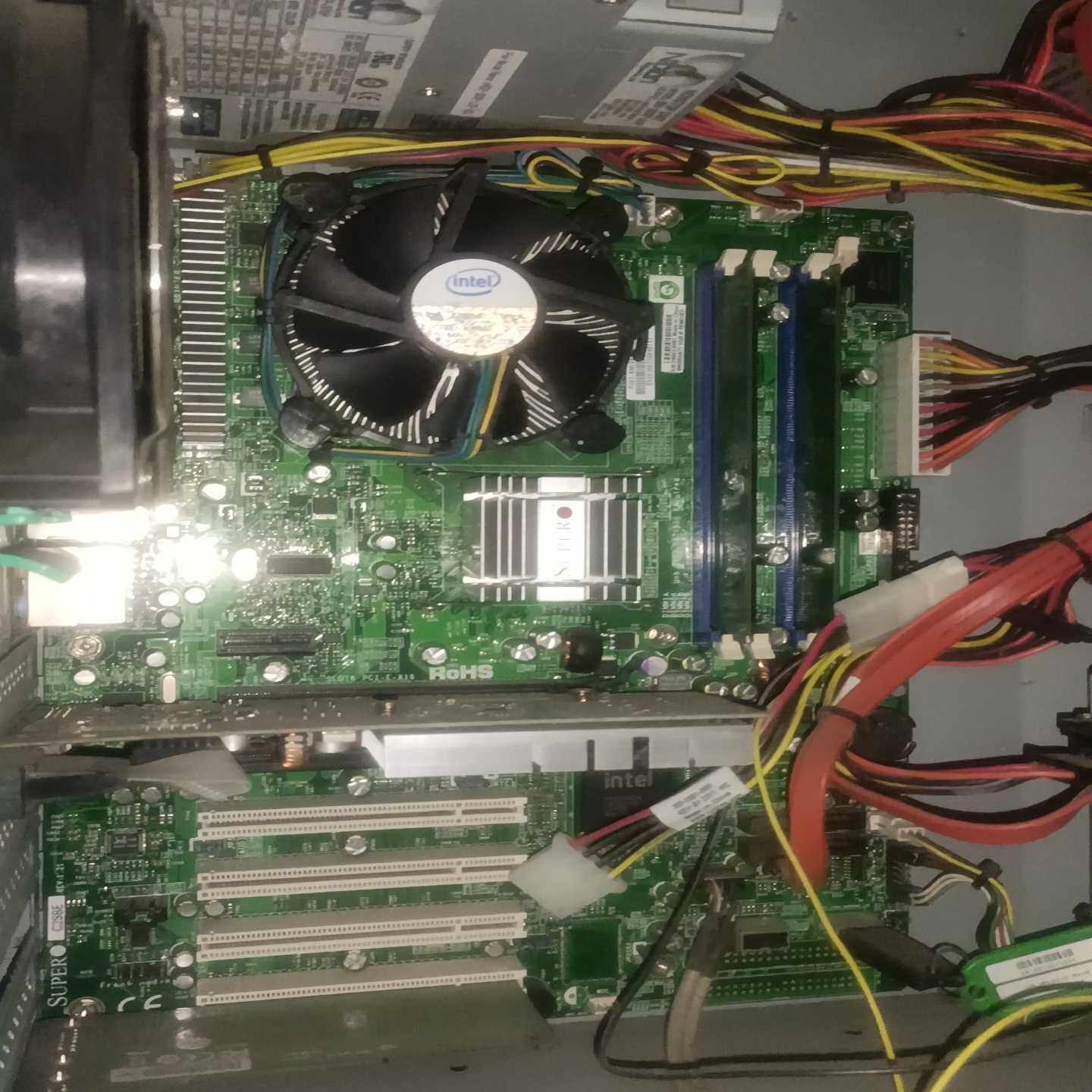 (议价)ROHS主板,P35T-SM工业设备主板带挡板,工控