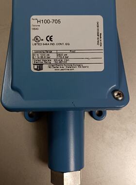 美国UE压力开关H100705库存全新未使用无包装，议价商品