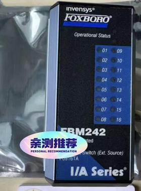 【请询价】Foxboro福克斯波罗模块FBM242P0916TA