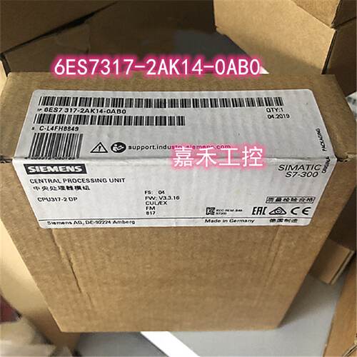 议价6ES7 317 6ES7317-2AJ10/2AK14/2EK14-0AB0西门子CPU 317-2 P