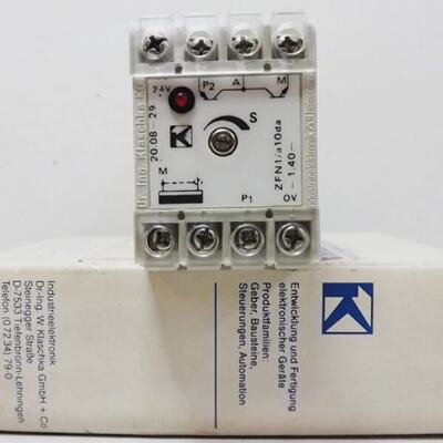KLASCHKA Industrieelektronik ZFN 1a10da1.40 OVP