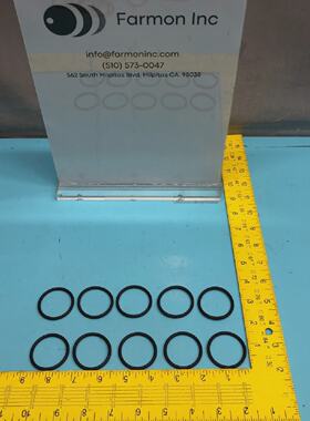Lot of 10 70 BUNA 3X34 ORING BLK 180403