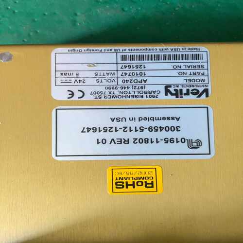 (询价)AMAT 0195-11802  Verity  APD24