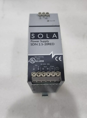 EMERSONSOLASDN2.5-20REDPOWERSUPPLY24VDC20A