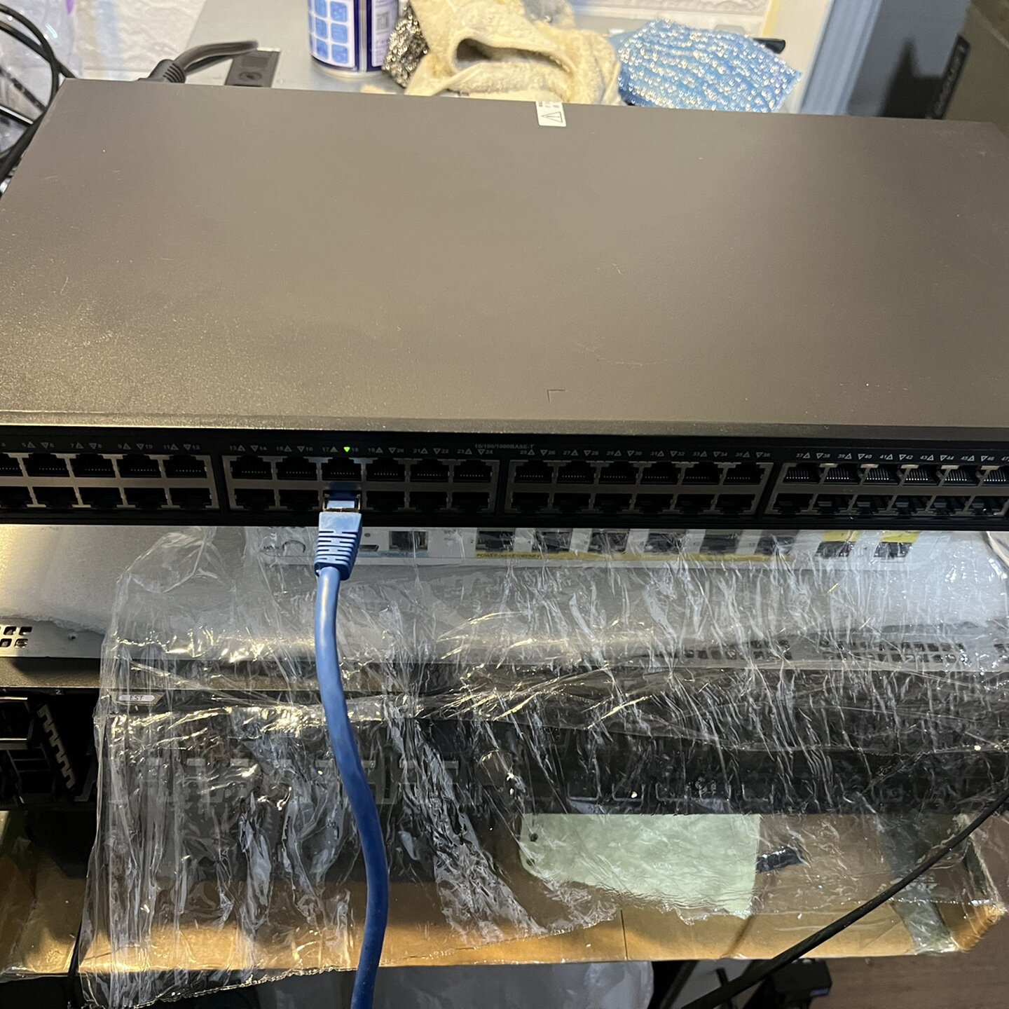 9.5成新H3C华三S5120V252PSI千兆交换机议价