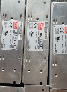 【议价】明纬开关电源RS75249个S60244个.