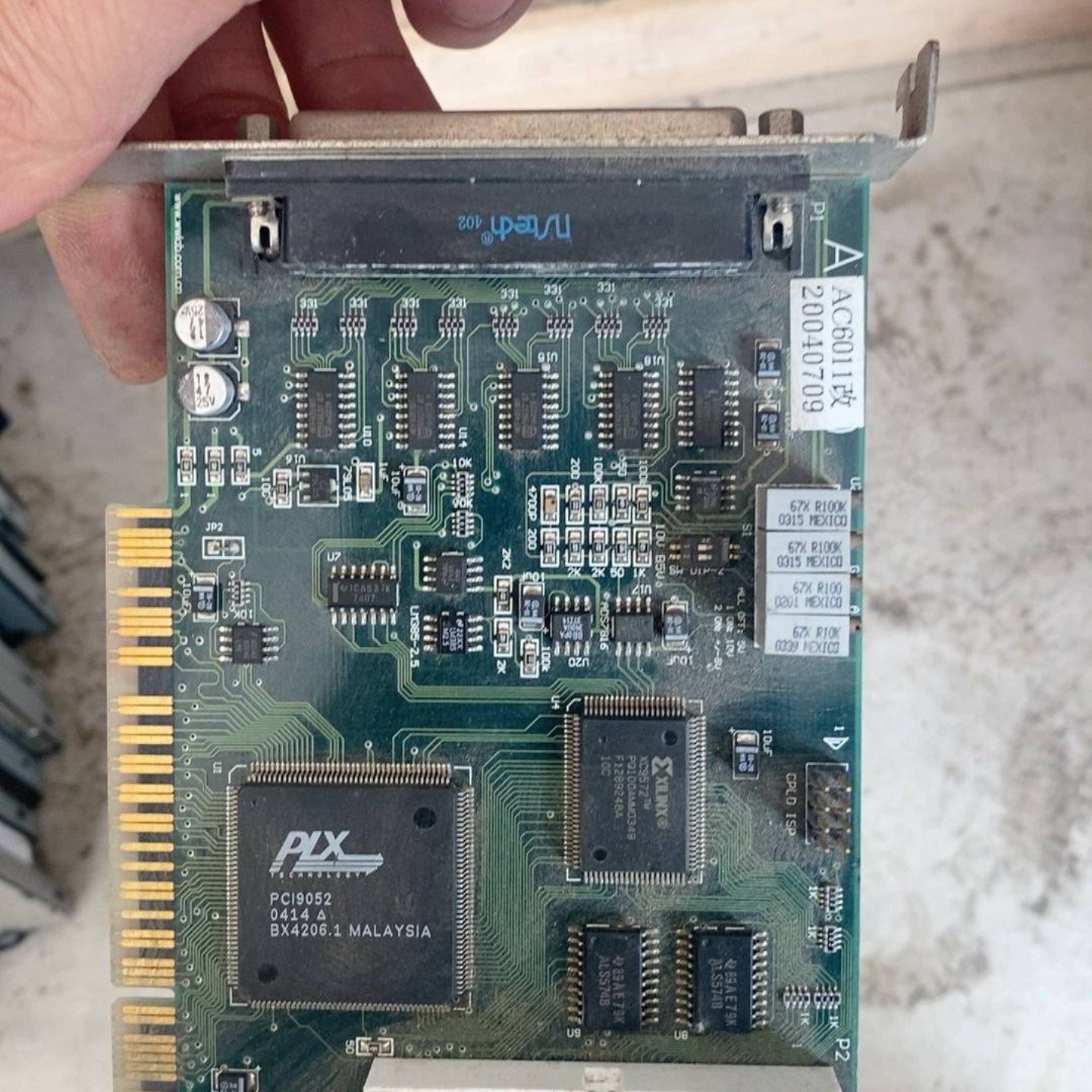 售前询价询价购-PCI工业设备卡  AC6010 PLX PCI9052芯片