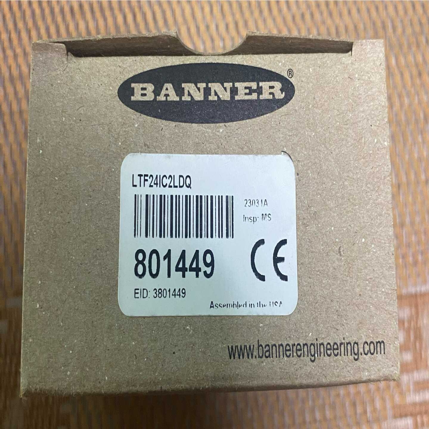 全新Banner邦纳激光测距传感器801449，型号LTF2-议价