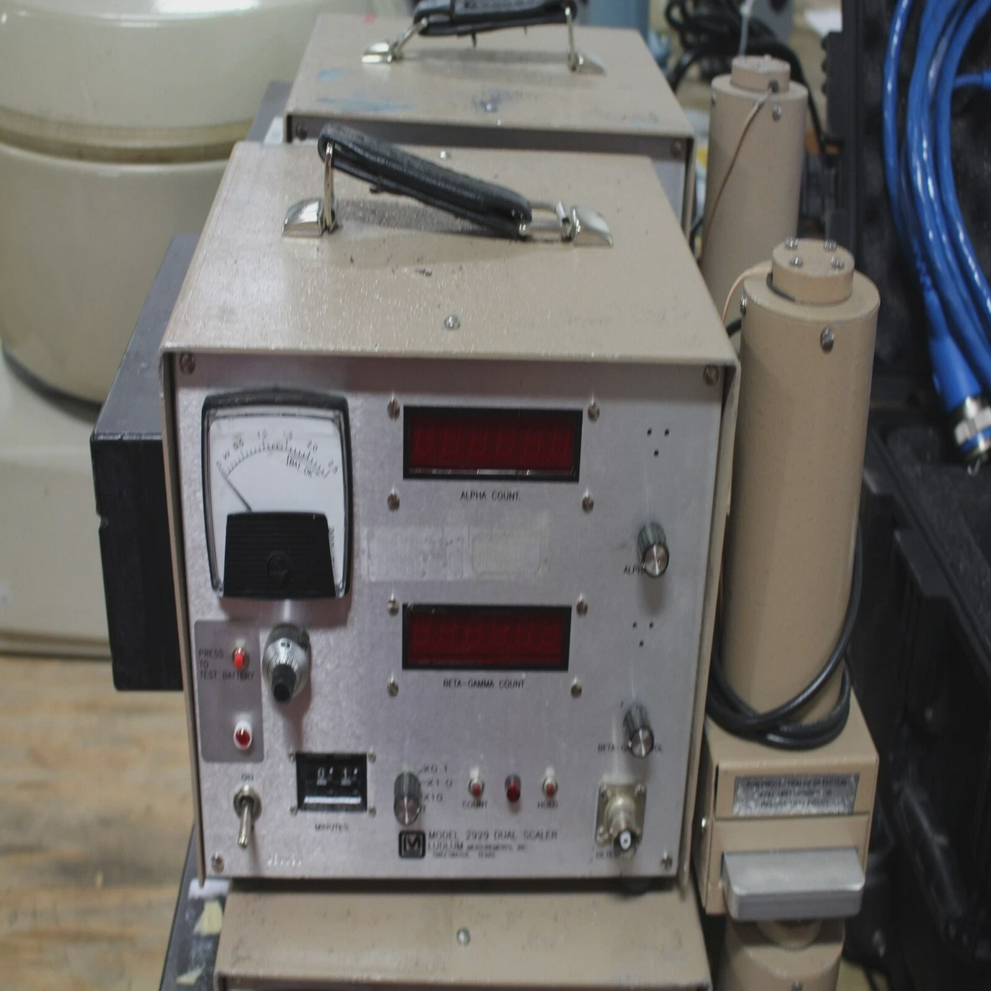 Ludlum2929双通道刻度器AlphaBeta闪烁盖革辐射