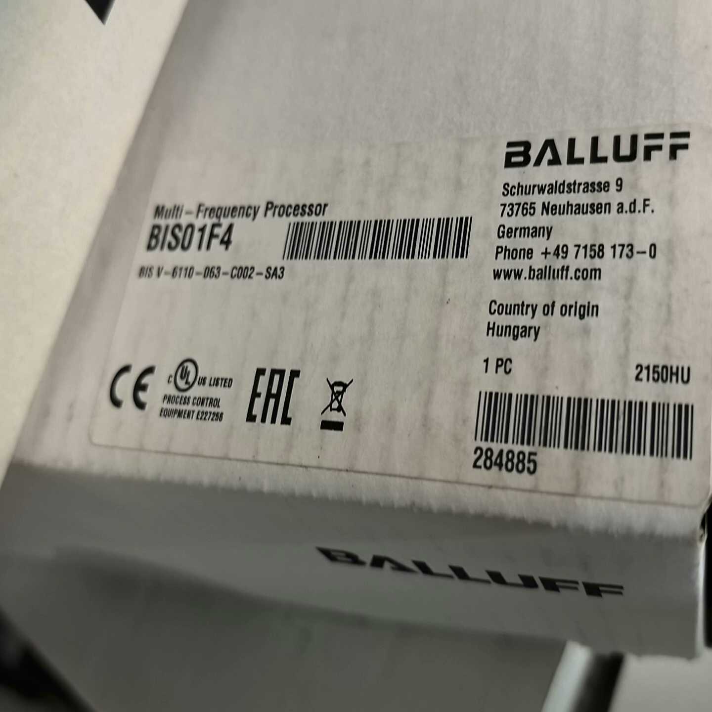 巴鲁夫BIS01F4BISV-6110-06询价