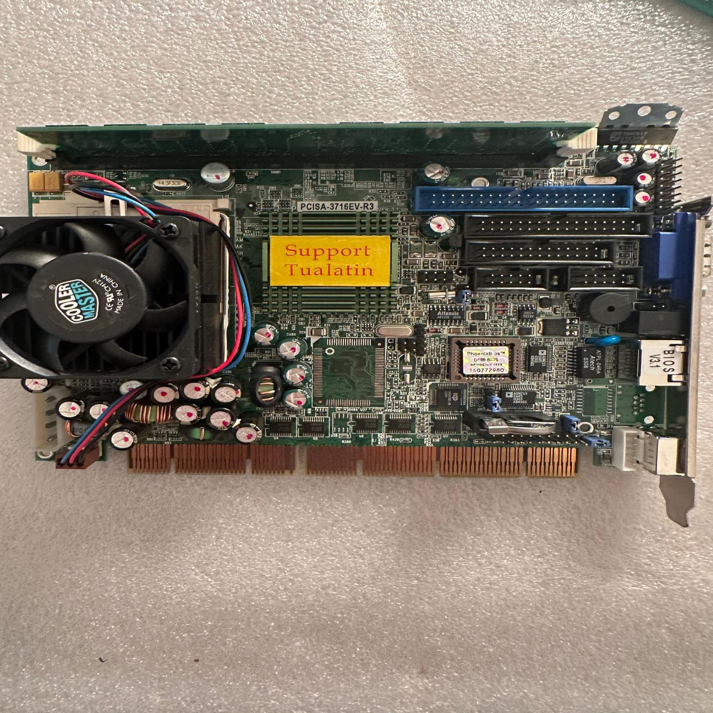 IEI 威达工控机主板 半长板 PCISA-3716EV-R~询价