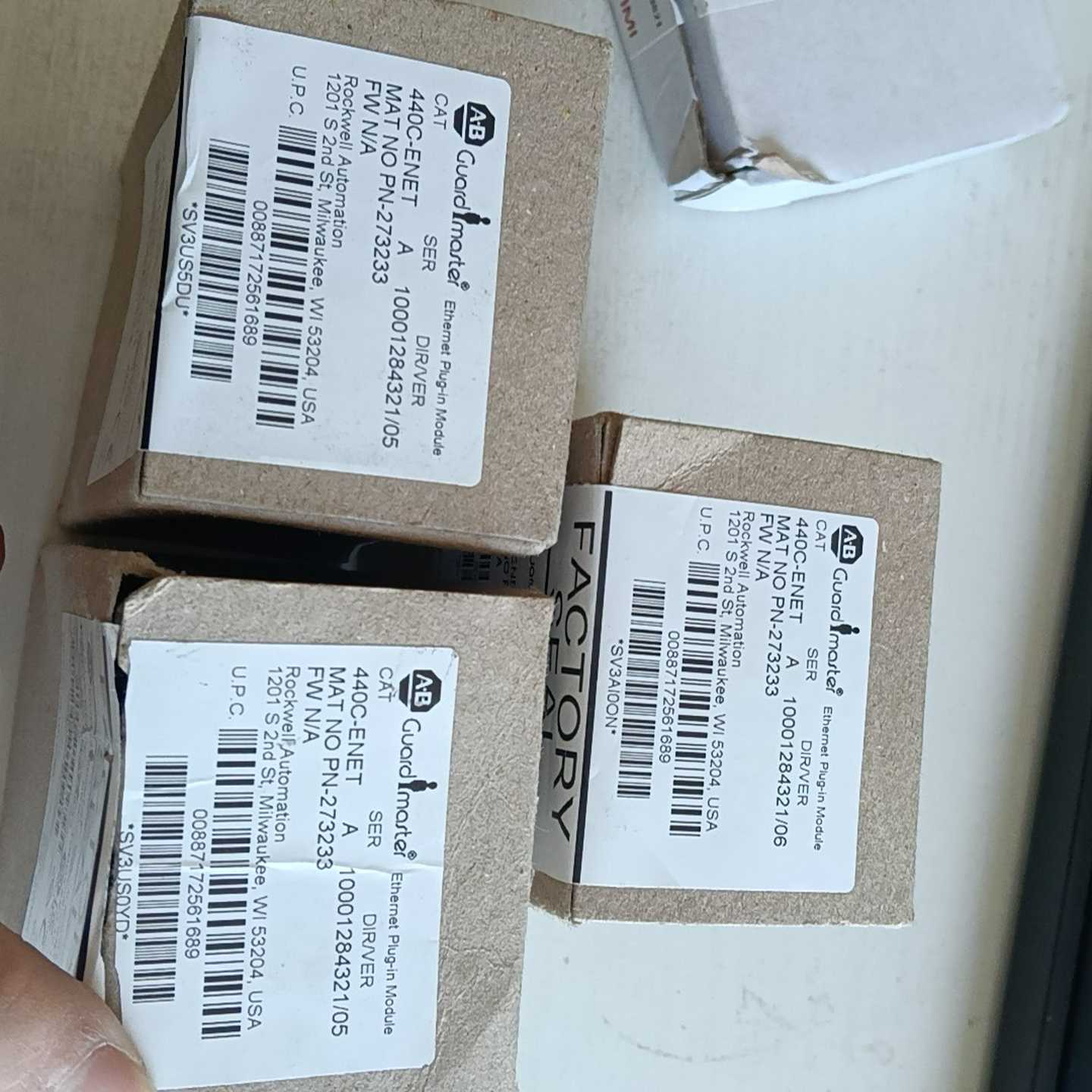 罗克韦尔Guardmaster以太网插件模块，型号440C-