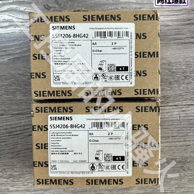 西门子5SJ42068HG42小型断路器6A2P德国