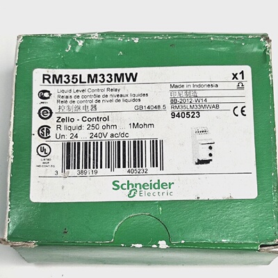 Schneider Electric Harmony  RM35LM33MW  Liquid Level Control