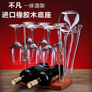 红酒杯架摆件家用倒挂酒柜置物架高档高脚杯客厅专用架子红酒柜