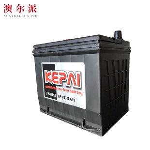 JIS日标75D23铅酸免维护汽车蓄电池12V65AH日系汽车电瓶