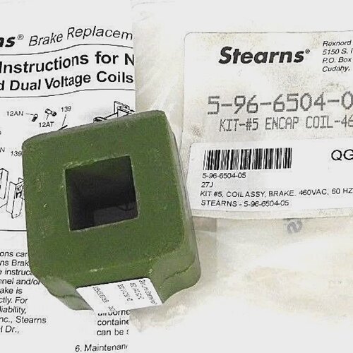 NEW STEARNS 596650405 ENCAP COIL 380460VAC 5060HZ 6554606016
