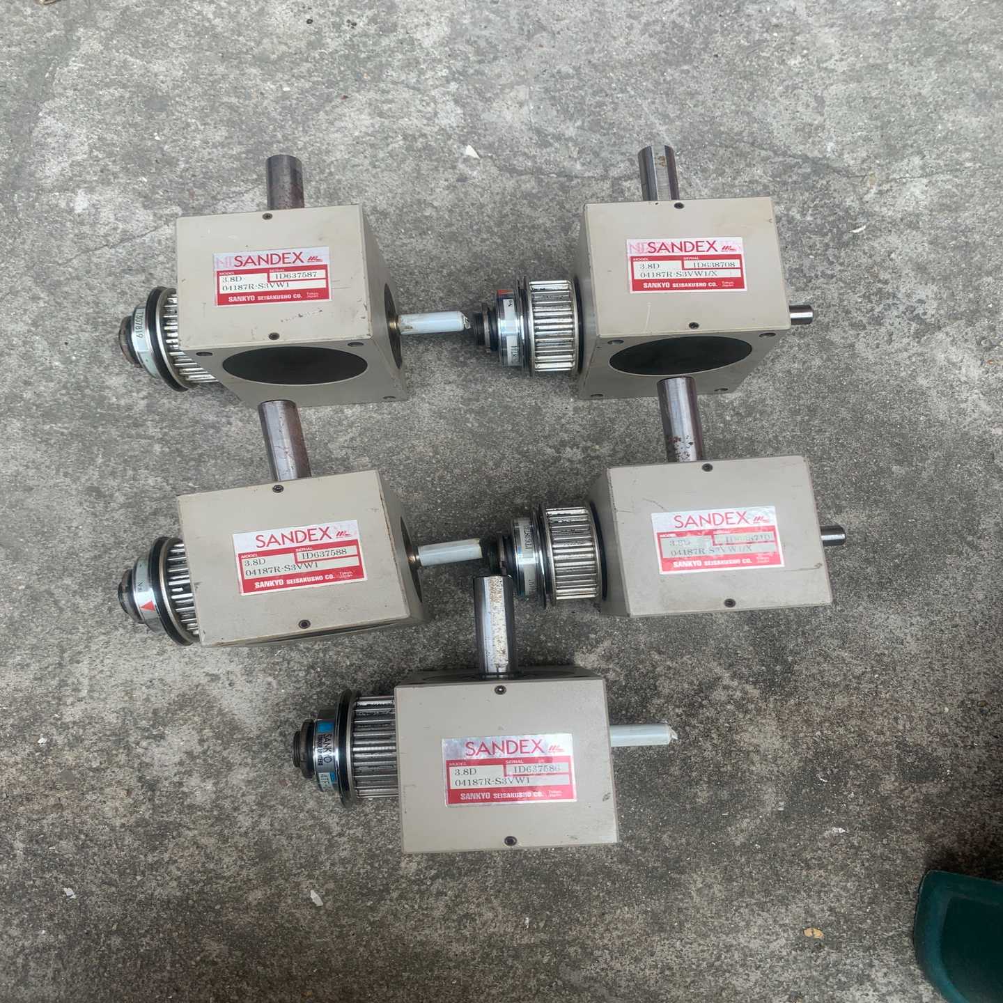 拆机日本进口3.8D三共5台SANDEX-04187R-S3--议价商品