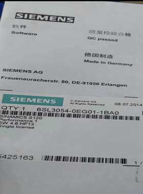 【议价】内存卡6SL3054-0EG01-1BA0适用