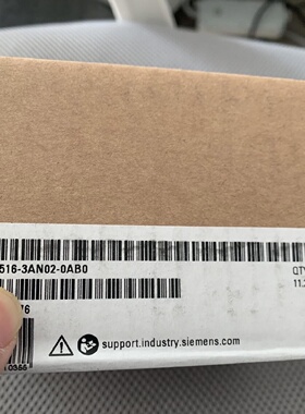 议价6ES7516-3AN02-0AB0西门子CPU1516-3PN/DP中央处理器带主记忆