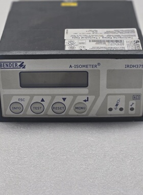 BENDER ISOMETER INSULATION MONITORING DEVICE IRDH375435  FRE