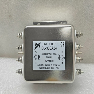 FiltreEmiTriphasJiangsuJianliDL-30EA34440/250VAC