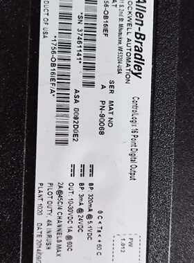 询-1756OB16EF裸机功能齐全