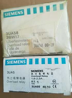 热过流载继电器3UA58  00-2F，3UA5~询价
