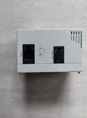 台达PLC扩展模块DVPEN01-SL成色实物图，功能正常询价