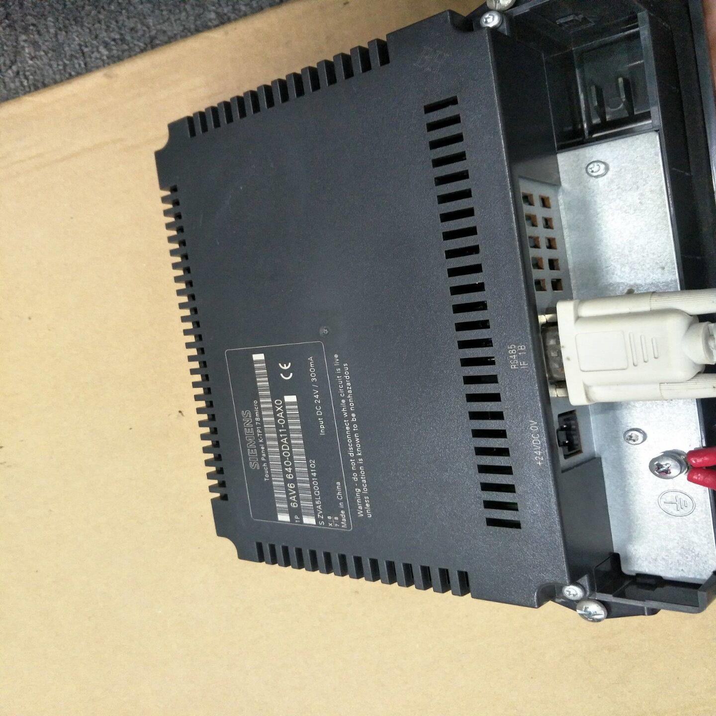 配件原装拆机西门子K-TP178触摸屏6AV6 640-0DA11-0AX0测试议价
