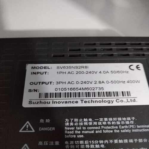 （碧碧商铺）汇川SV635NS2R8I，MS1H4-40B30CB-A3