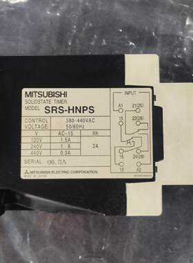 寻议价MITSUBISHISRSHNPSAC400V延时继电器