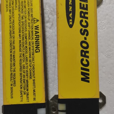 USR424YP2BANNER邦纳安全光栅传感器光幕二手MICRO-SCREEN