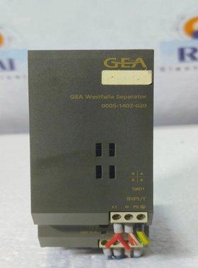 GEAWESTFALIA6EP1333-2AA01-0AA024VDC5A电源供应模块0005-