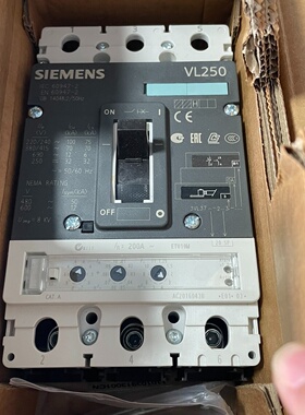 议价西门子断路器VL2503P200A型号3VL3720