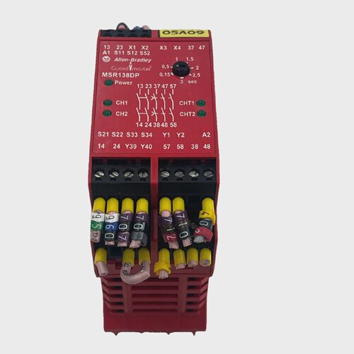 ALLEN BRADLEY GUARDMASTER MSR138DP 440RM23143 SAFETY RELAY 6