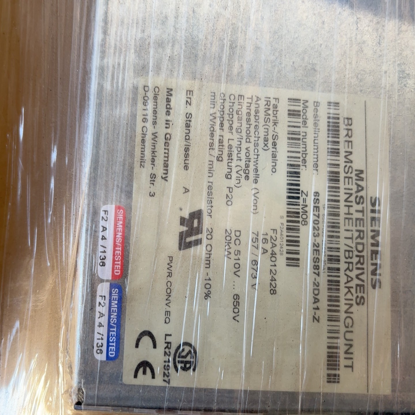 电源放大板6SE7023-2ES87-2DA1-Z~询价