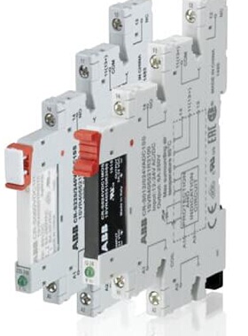 议价原装ABB超薄继电器附件  黑色短接条   CR-SJB20-BLACK