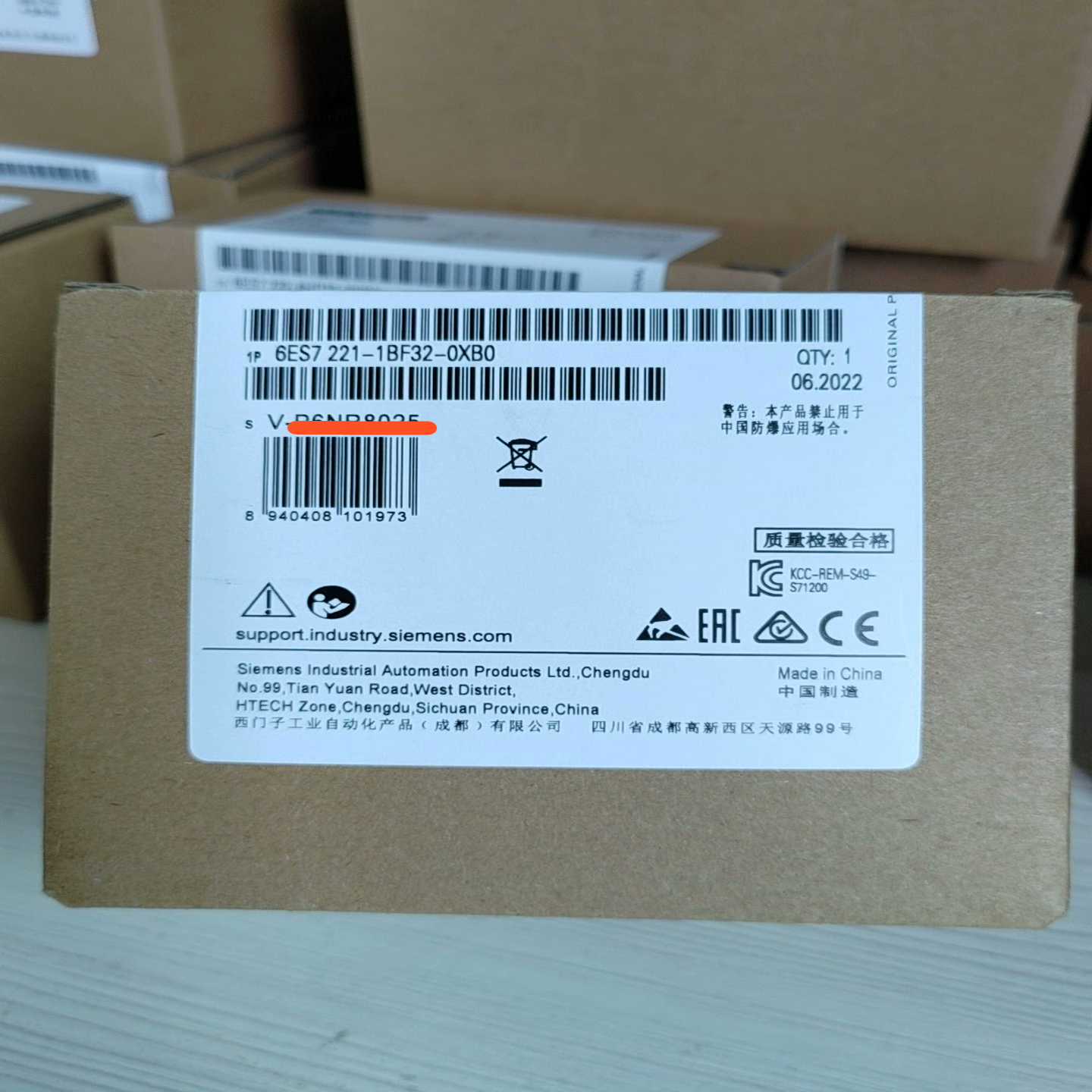 【议价】6ES7221-1BF32-0XB0未拆封，顺丰适用