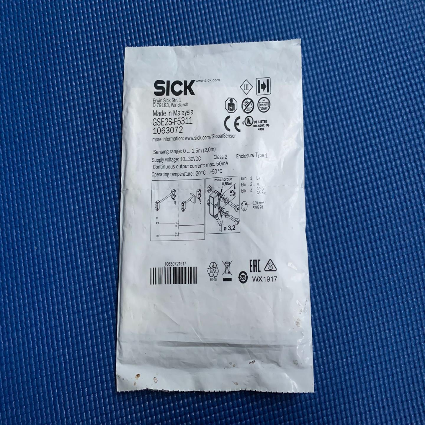(询价)西克(sick)对射式光电传感器GSE5S-F5311