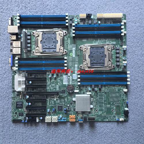 超微X10DRHiT服务器主板万兆电口EATX双路X99主板V3V4CPU原厂