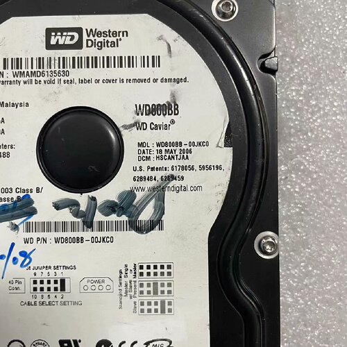 询价-Western Digital WD800BB00JKC0