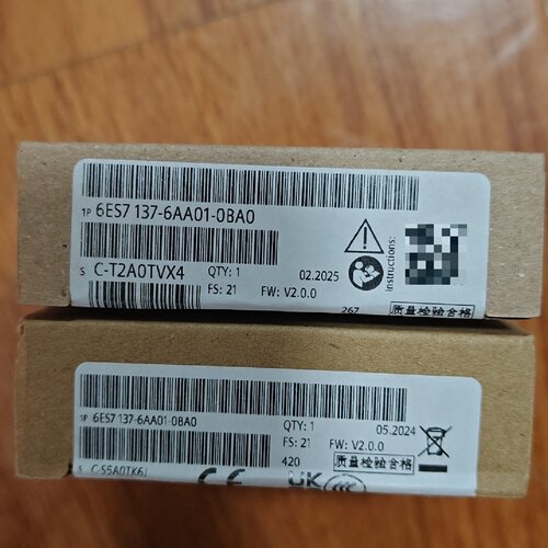 6es7137-6aa01-0ba0  西门子模块，全新原装-议价599